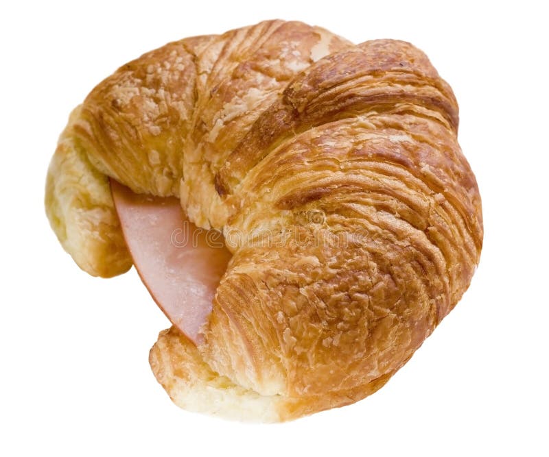 Ham and cheese croissant stock image. Image of bakery 1959947