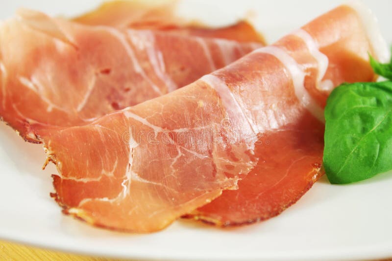 Italian ham prosciutto stock image. Image of pork, mediterranean 30800035