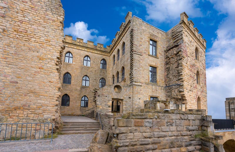 Hambach Castle near Neustadt an der Weinstrasse, German Wine Route, Palatinate region, Rhineland-Palatinate, Germany. Hambach Castle near Neustadt an der Weinstrasse, German Wine Route, Palatinate region, Rhineland-Palatinate, Germany