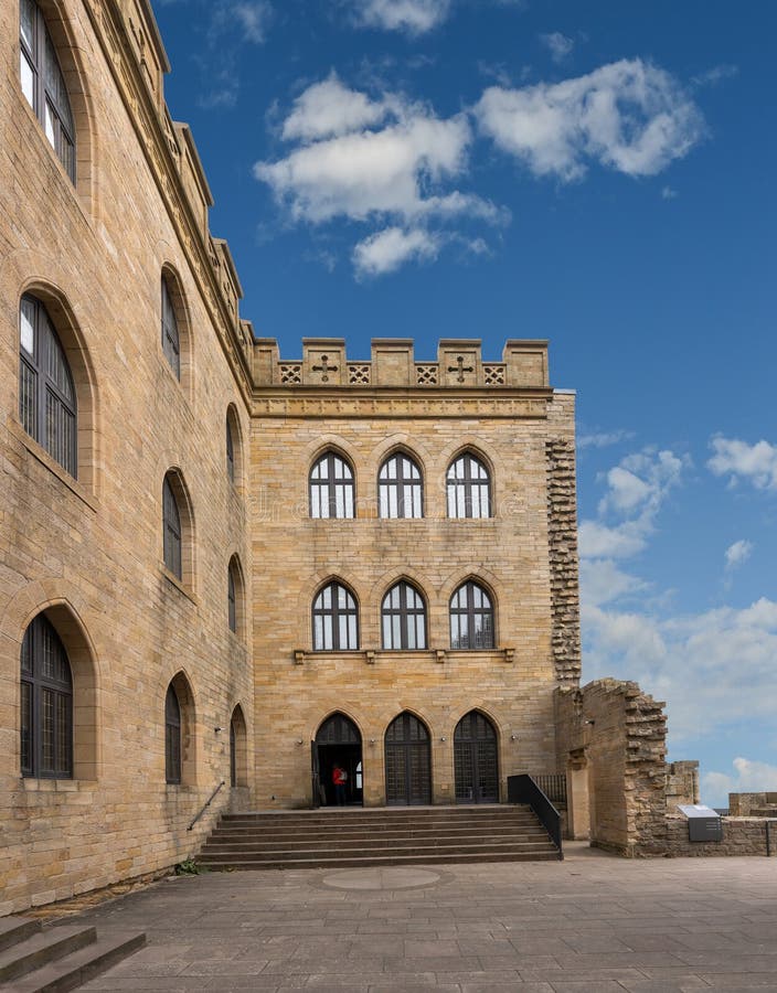 Hambach Castle near Neustadt an der Weinstrasse, German Wine Route, Palatinate region, Rhineland-Palatinate, Germany. Hambach Castle near Neustadt an der Weinstrasse, German Wine Route, Palatinate region, Rhineland-Palatinate, Germany