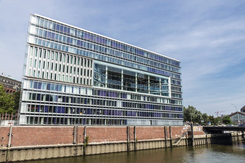 Deichtor Office Center DOC in HafenCity, Hamburg, Germany Editorial