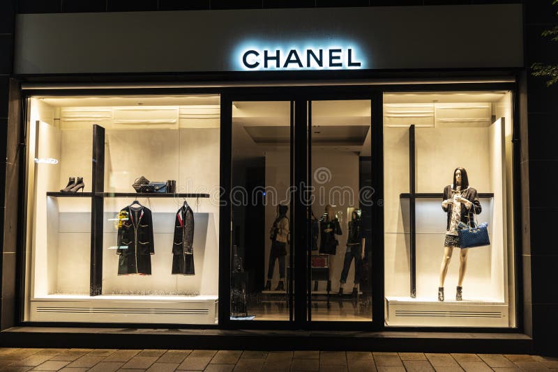 Chanel Luxury Clothing Store at Night in Hamburg, Germany Editorial Photo - Image of fashion, neuer: 199963636 Chanel Luxury Clothing Store at Night in Hamburg, Germany Editorial Photo - Image of fashion, neuer: 199963636