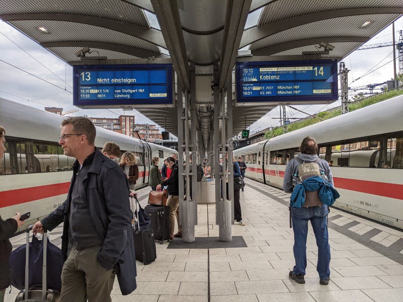 rails and close-up train rail, gleise, in germany Stock Photo - Alamy