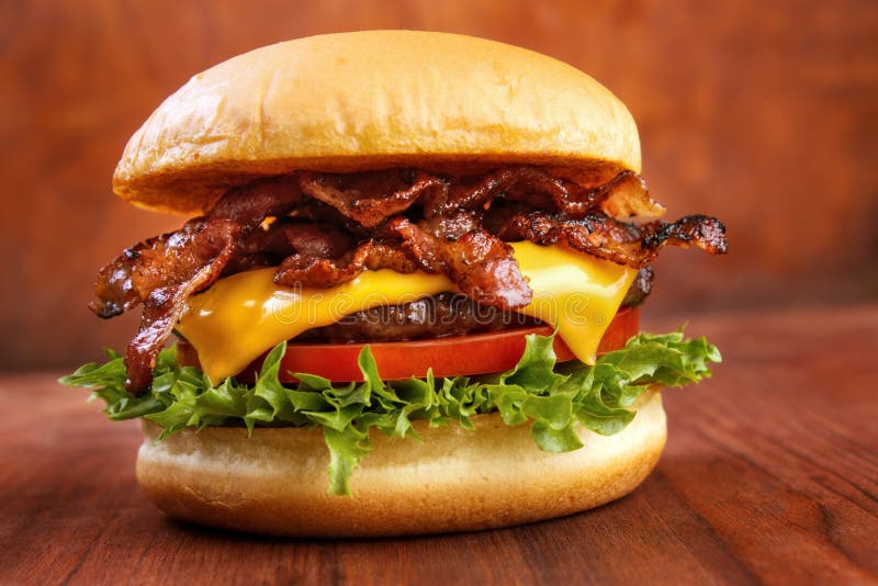 Hamburger del bacon