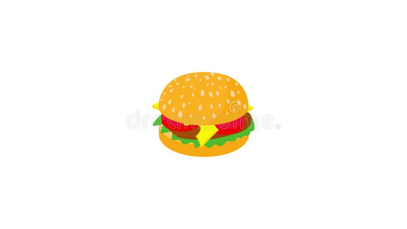 Hamburger icon animation vector illustration