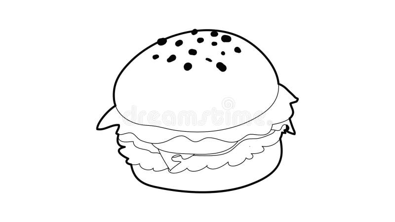 Hamburger icon animation vector illustration