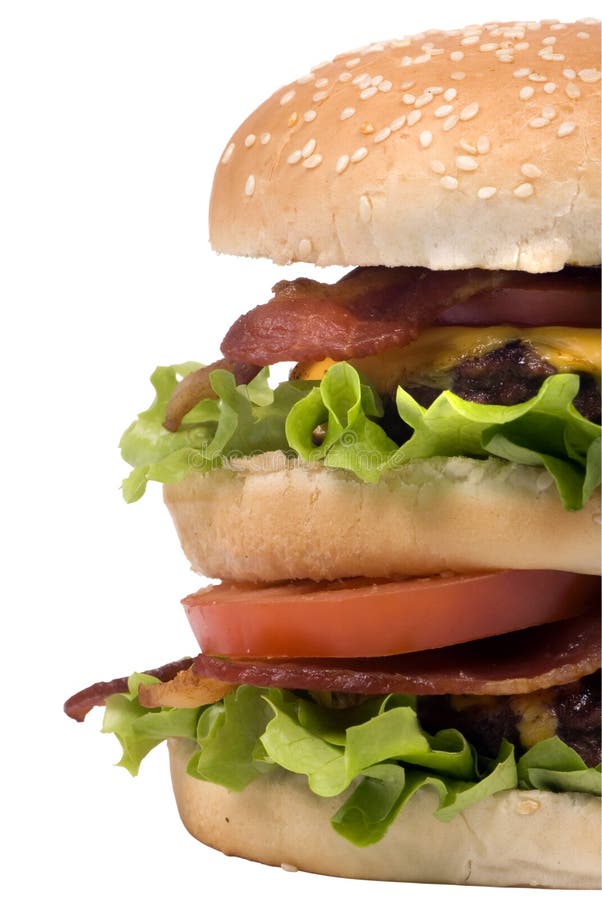 Hamburger Series 011 royalty free stock images Hamburger Series 011 royalty free stock images