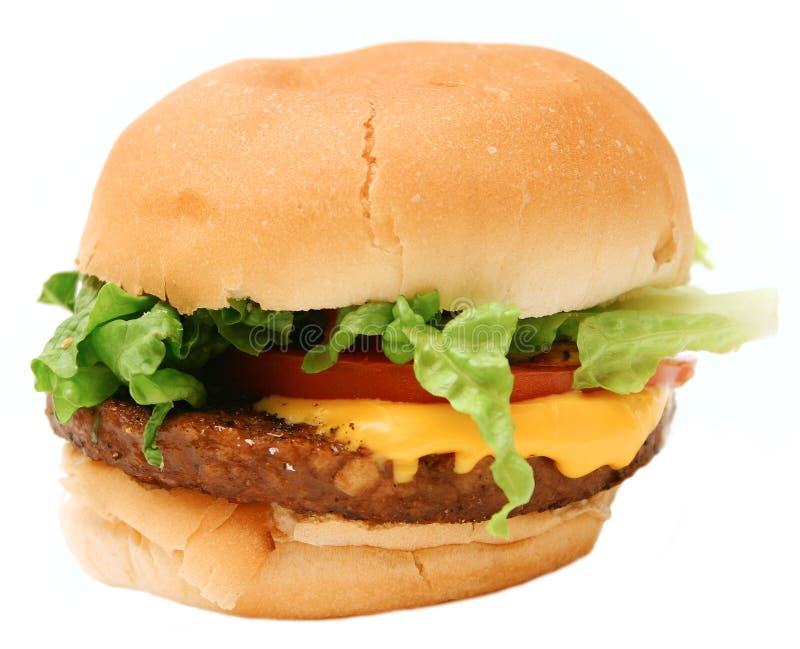 Hamburguesa del Veggie imagen de archivo libre de regalías