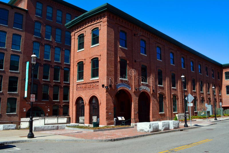Hamilton Mill editorial image. Image of lowell, city 56331780