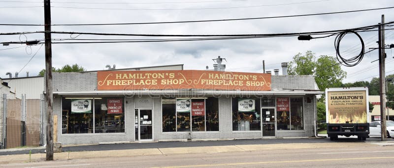 Hamiliton S Fireplace Shop Memphis Tn Editorial Photo Image Of