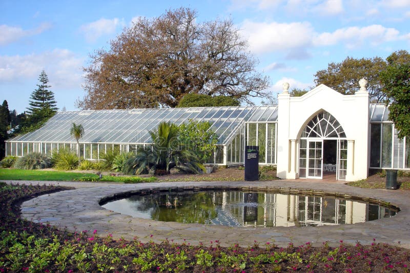 Hamilton Victorian Flower Garden Stock Photo Image of plants