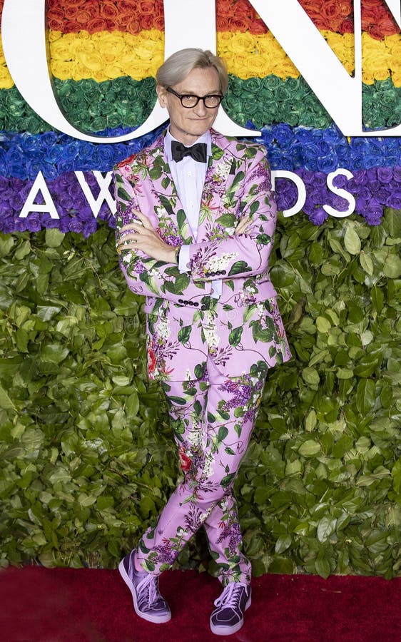 Hamish Bowles en Tony Awards 2019 imagen de archivo libre de regalías Hamish Bowles en Tony Awards 2019 imagen de archivo libre de regalías