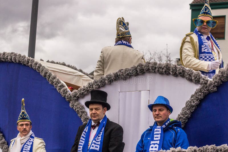 HAMM, GERMANY-NOVEMBER 2017: Carnival, Rosenmontag the day before the “ashen Wednesday” - the traditional end of the carnival season. HAMM, GERMANY-NOVEMBER 2017: Carnival, Rosenmontag the day before the “ashen Wednesday” - the traditional end of the carnival season.