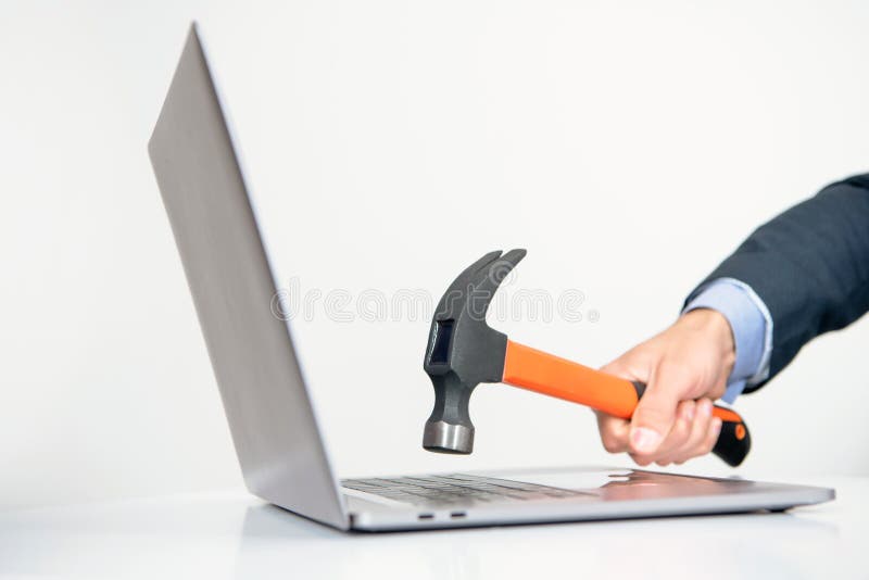 Hammering Computer Stock Photos Free & RoyaltyFree Stock Photos from