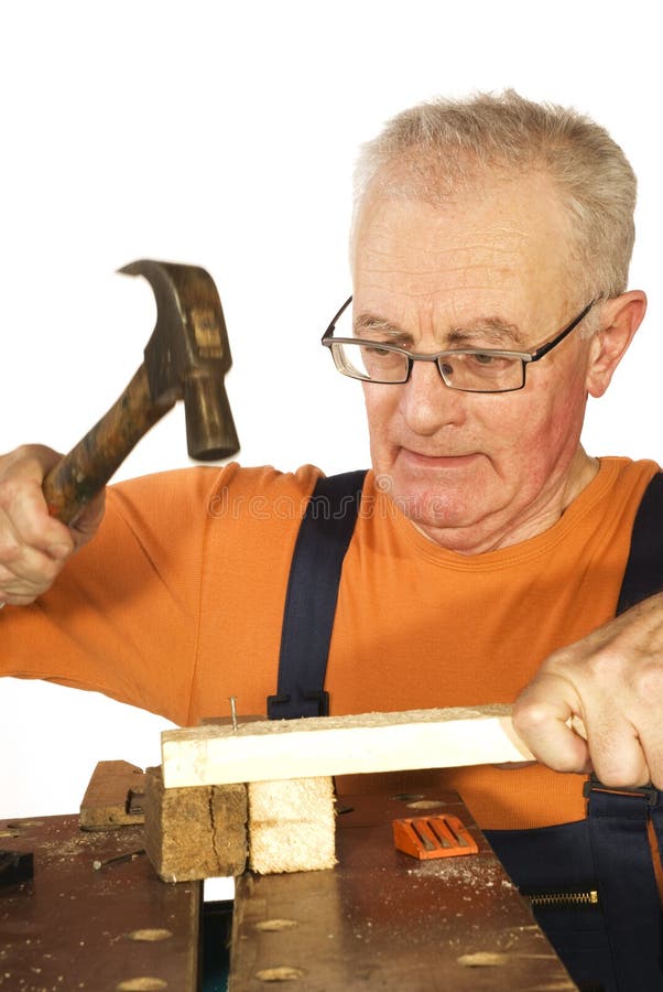 Hammer and nail stock photo. Image of wood, tools, worktool 4306716