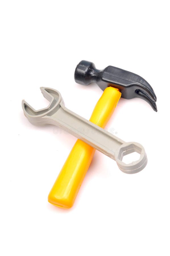 Hammer and spanner