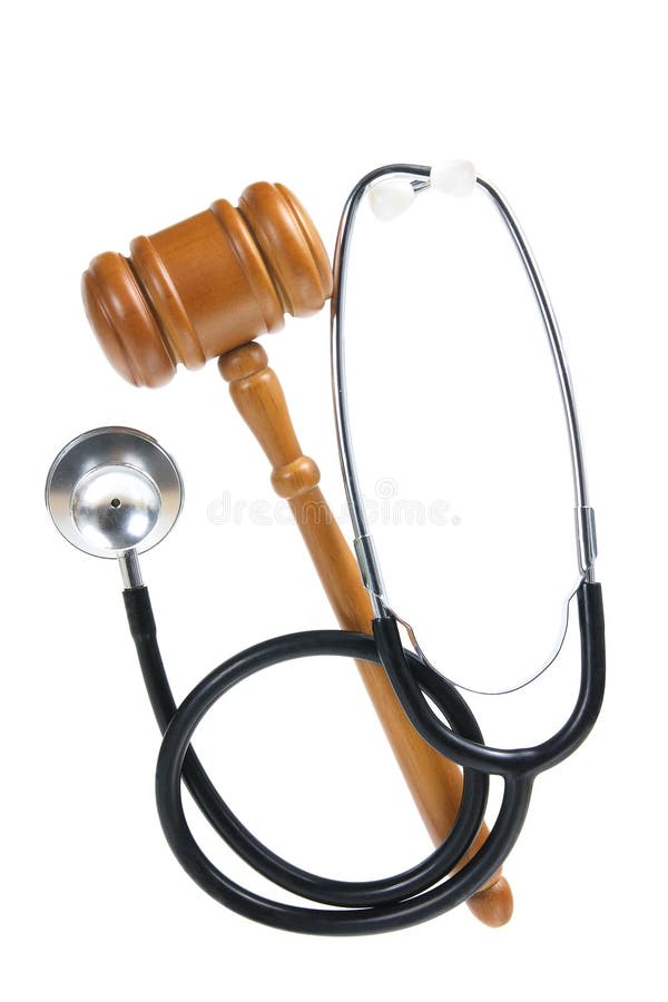 Hammer und Stethoskop lizenzfreies stockbild Hammer und Stethoskop lizenzfreies stockbild