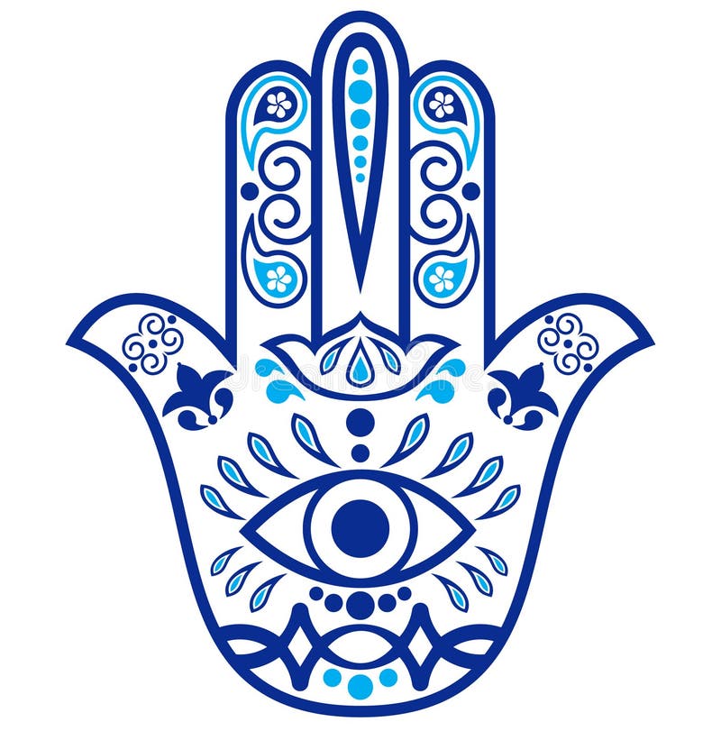 hamsa-amulet-indian-hand-drawn-ornaments