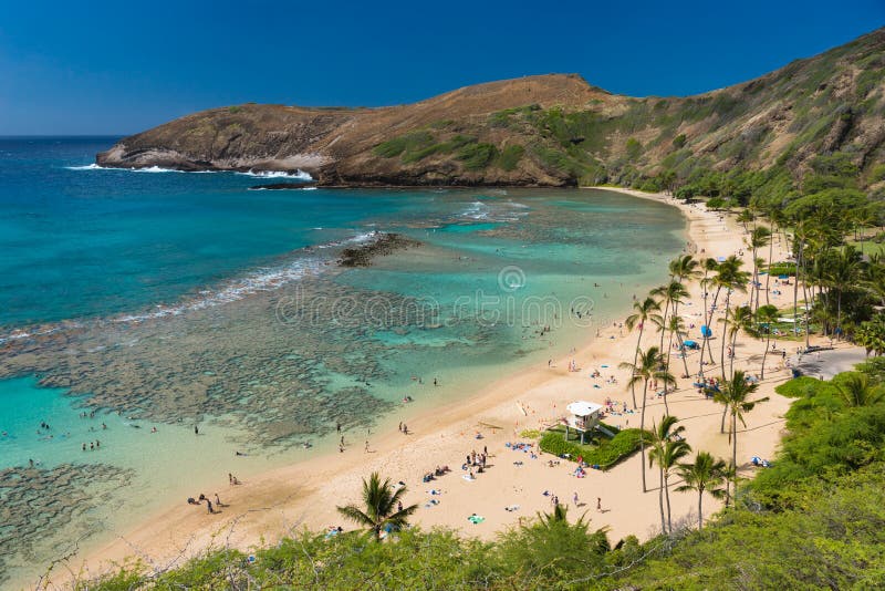 Hanauma Bay stock image