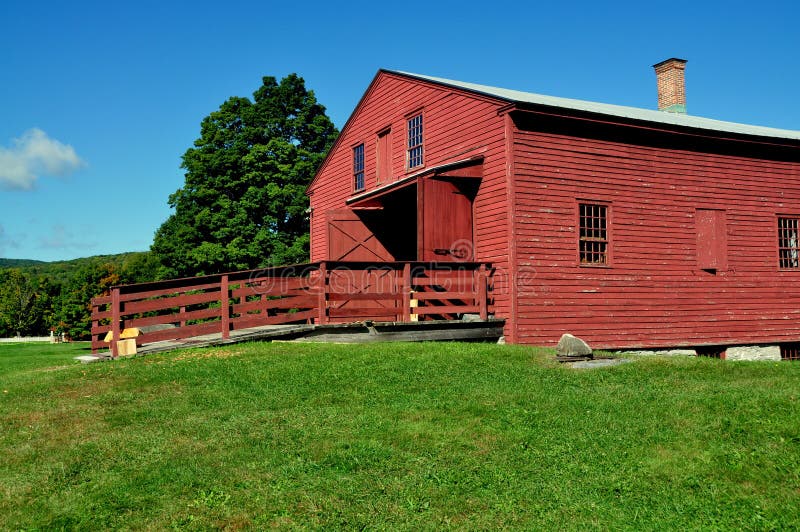 Hancock, MA Shaker Village 1820 Tannery Editorial Stock Photo Image
