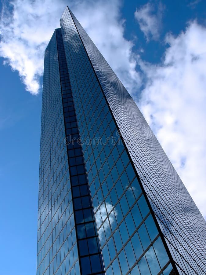 Hancock Tower in the Clouds