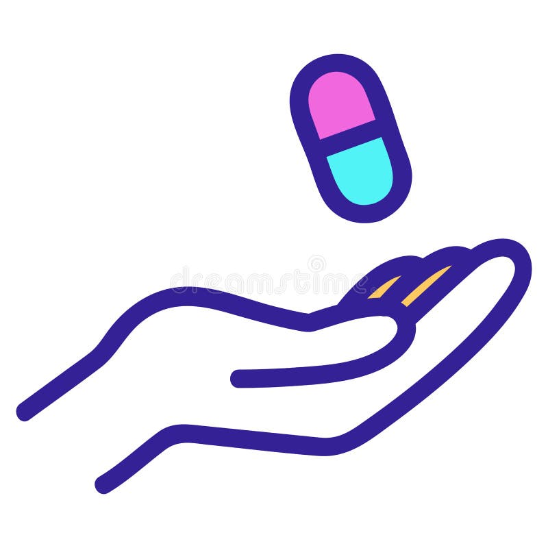 medicine icon, antibiotic icon, pills icon, medication icon, bag icon, hand  icon, holding icon, pictogram icon