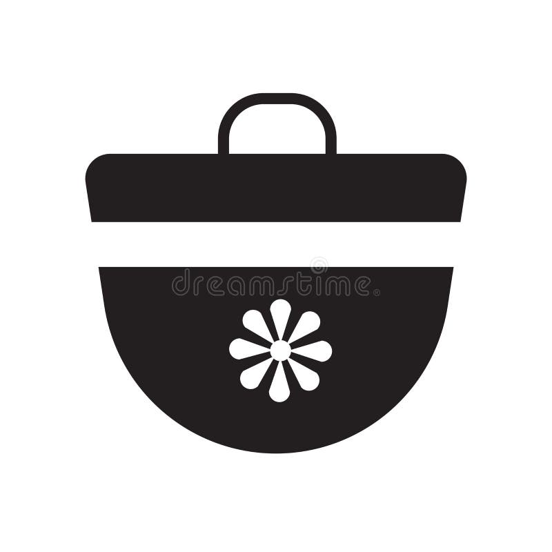 Hand Bag Icon Vector Isolated on White Background, Hand Bag Sign ...