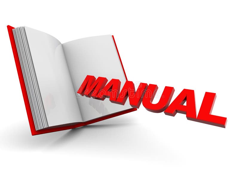 Hand boek vector illustratie Hand boek vector illustratie