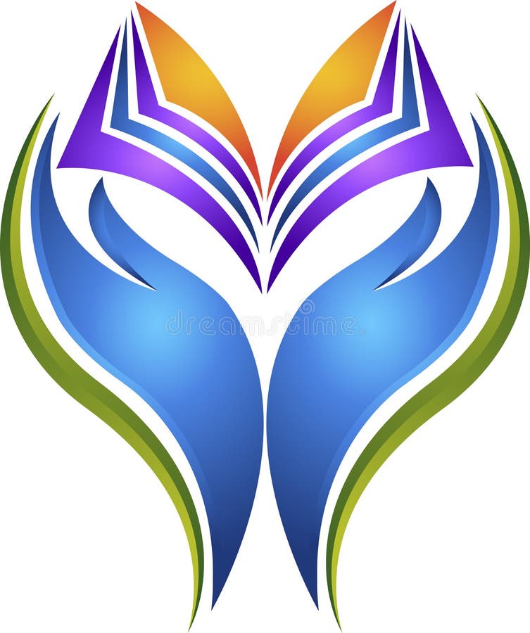 Illustration art of a hand book logo with isolated background. Man reading magazine vectors