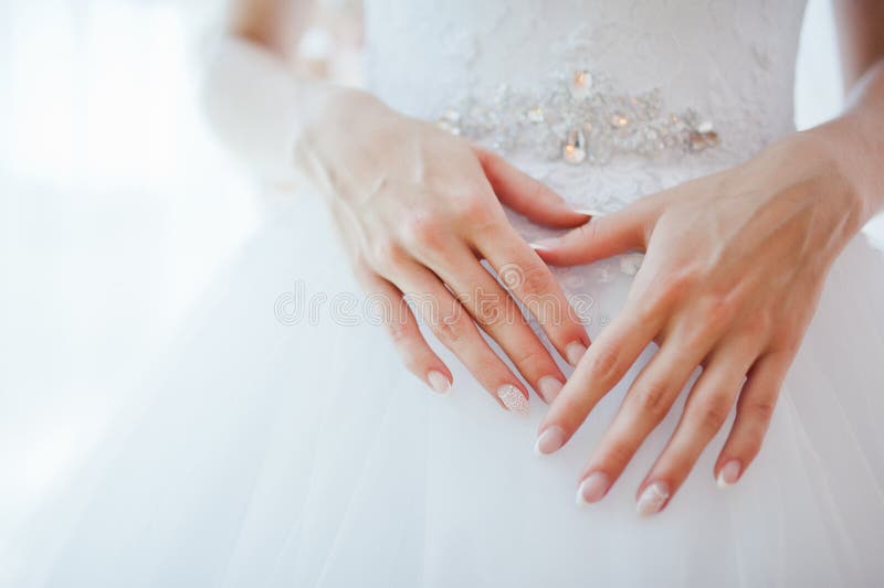 Hand of bride stock image. Image of people, elegant, hand - 60290811