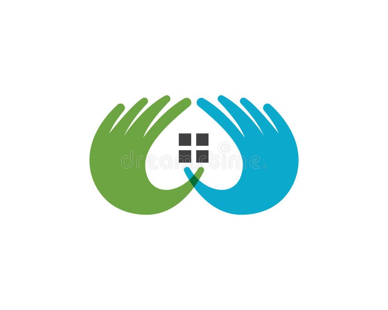 Hand Care Logo Template royalty free illustration Hand Care Logo Template royalty free illustration