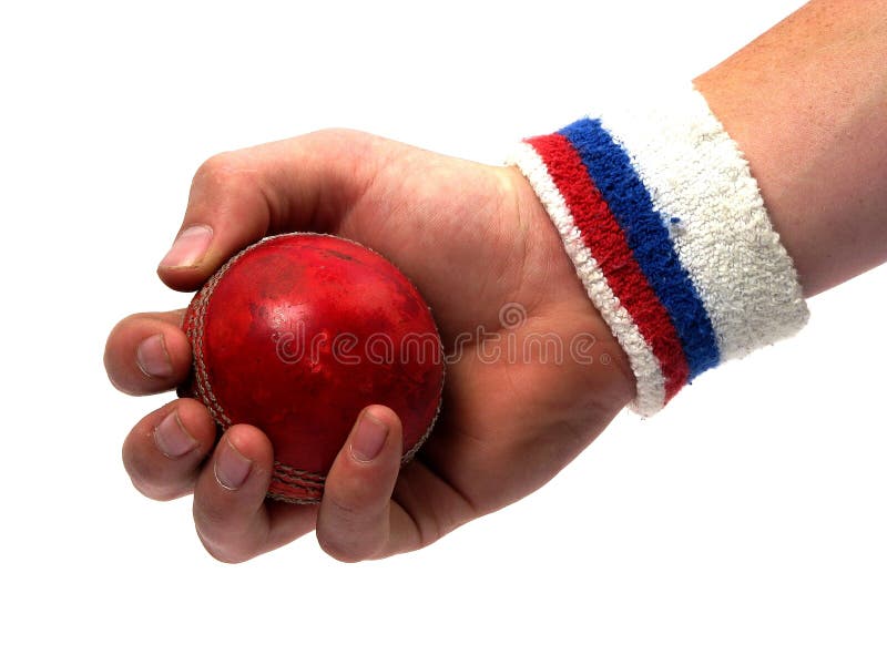 Hand catching ball