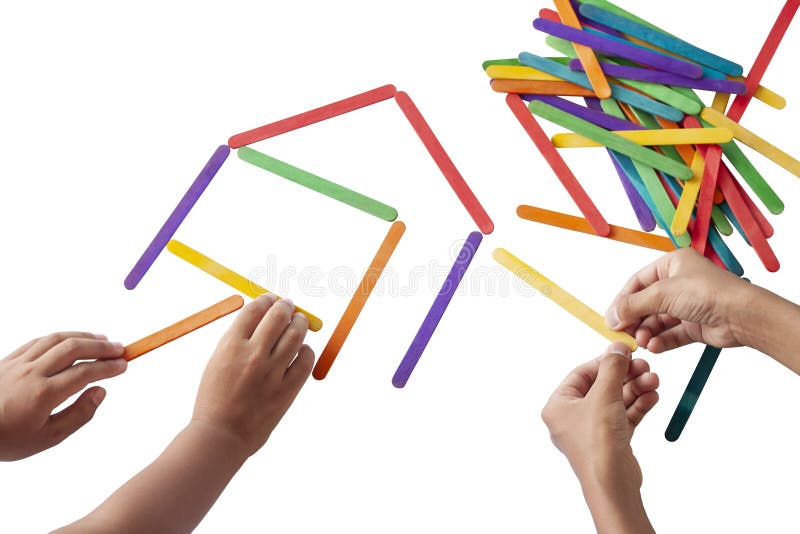 15+ Thousand Colored Popsicle Sticks Royalty-Free Images, Stock