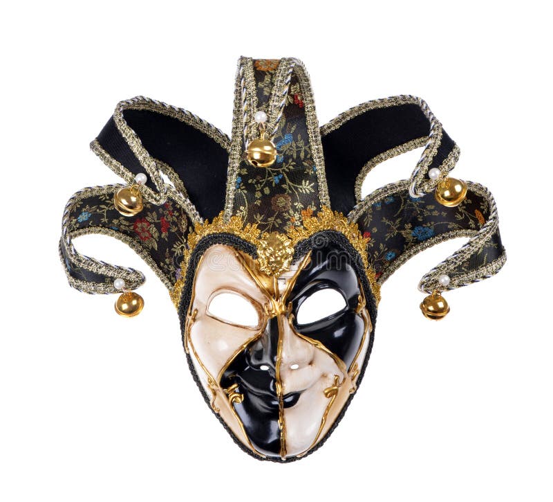 Venetian Style Decorated Face Mask Stock Image - Image of fantasy ...