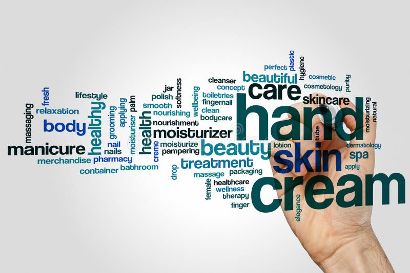 Nail care word cloud stock image. Image of pampering 88649077