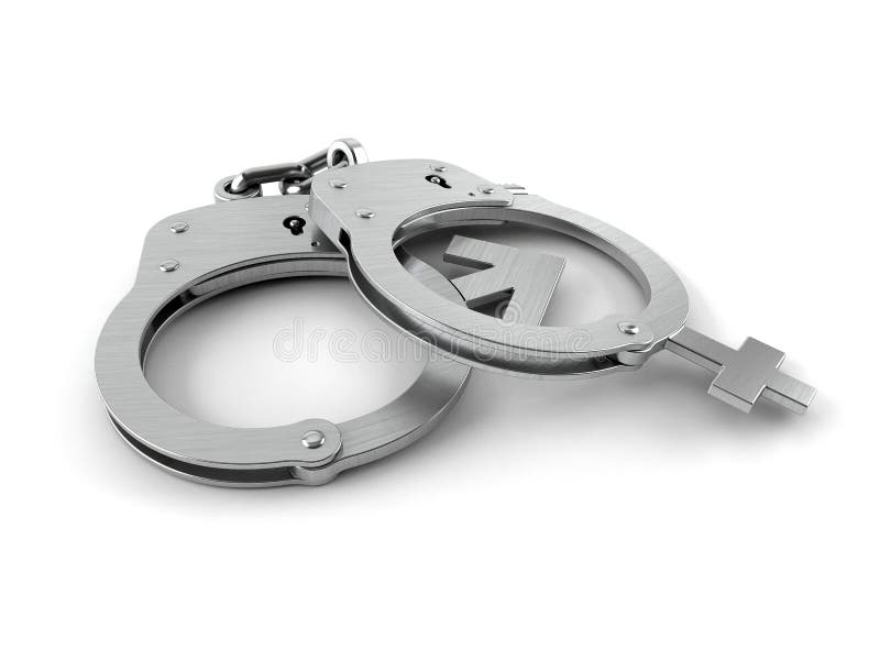 NEW HANDCUFFS CLASSIC SOLID METAL SILVER CHROME POLICE HAND CUFFS 2 KEYS