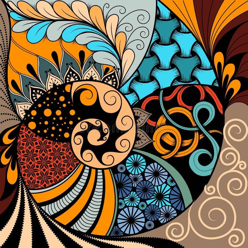 Hand-dragen ethnozentanglemodell, stam- bakgrund Det kan användas för tapet, webbsida, påsar, tryck och andra Afrikansk vagel stock illustrationer Hand-dragen ethnozentanglemodell, stam- bakgrund Det kan användas för tapet, webbsida, påsar, tryck och andra Afrikansk vagel stock illustrationer