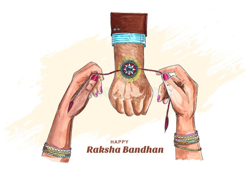 Top more than 145 raksha bandhan drawing simple latest - vietkidsiq.edu.vn