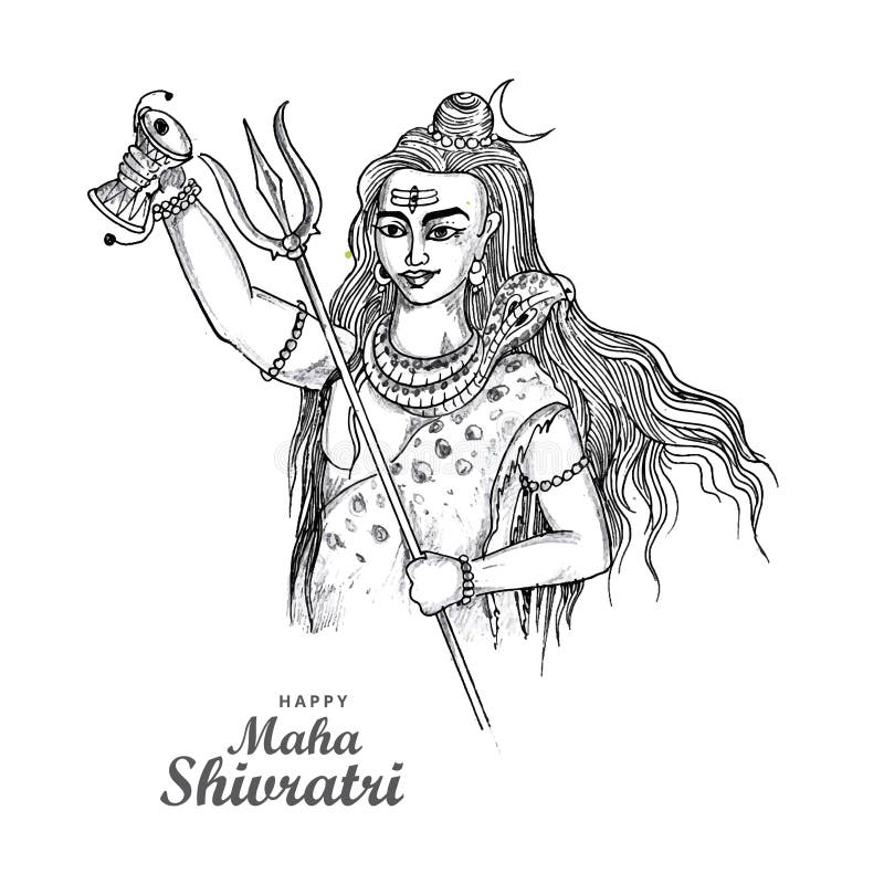 Beautiful happy maha shivratri greeting card with shivling background  17691840 Vector Art at Vecteezy