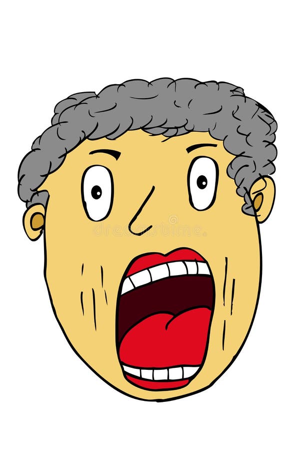 screaming person sketch screaming person sketch