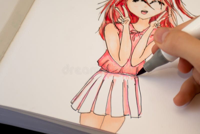 How to draw anime  step by step tutorials and pictures