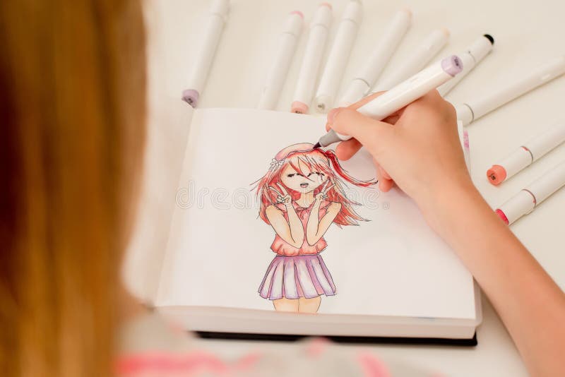 29,000+ Anime Drawing Stock Photos, Pictures & Royalty-Free Images