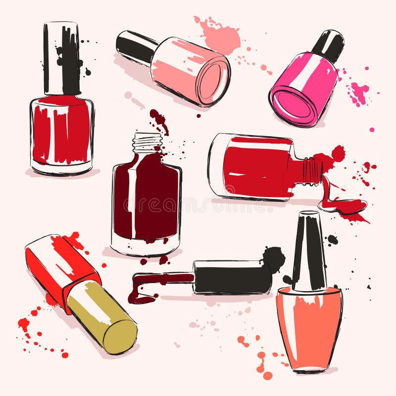 Nail Polish Brush Drop: Over 5,005 Royalty-Free Licensable Stock  Illustrations & Drawings | Shutterstock