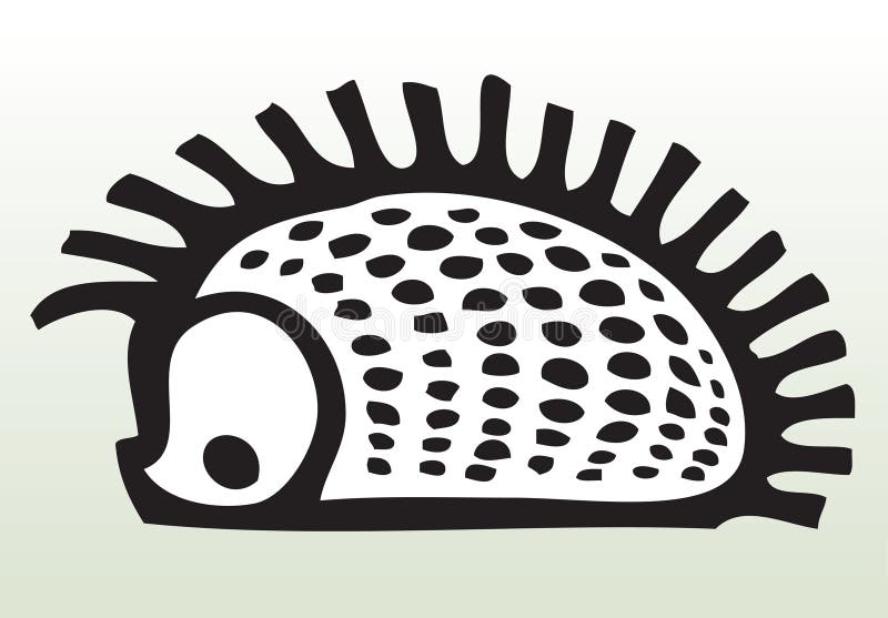 Hand drawn animal HedgeHog