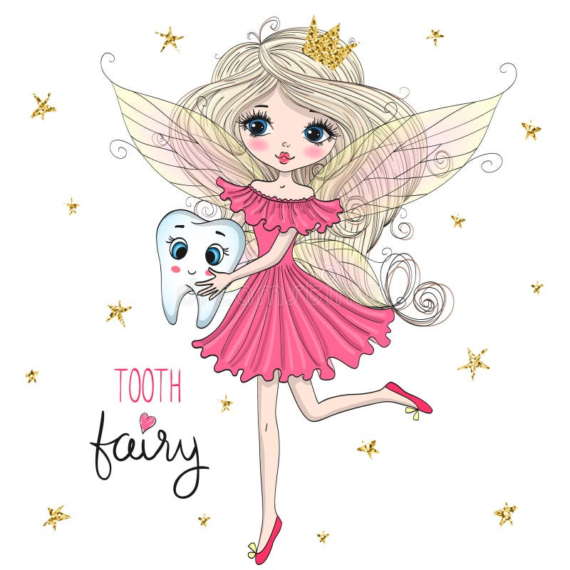 cute tooth fairy cartoon