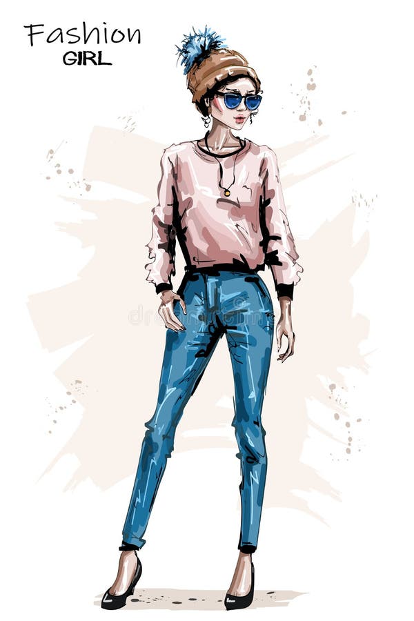 Outfit Sketch Stock Illustrations – 14,086 Outfit Sketch Stock  Illustrations, Vectors & Clipart - Dreamstime