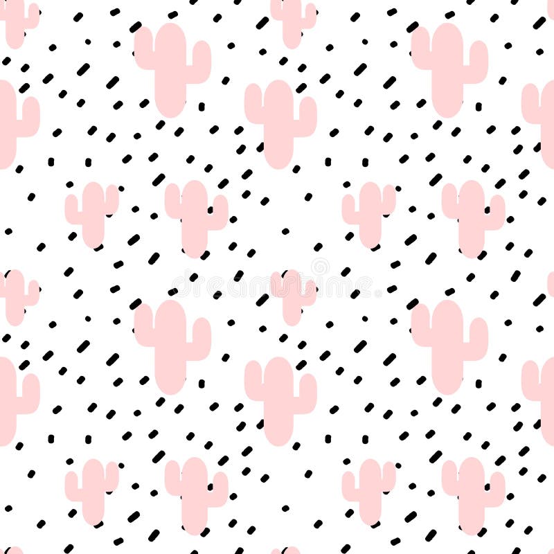 Hand Drawn Black Confetti on White Background Stock Vector