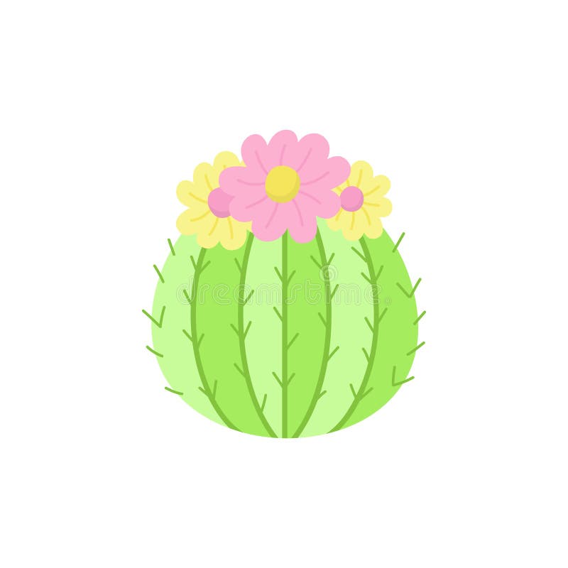 Potted Cactus PNG Images, Drawing Plant, Hand Painted Flowers