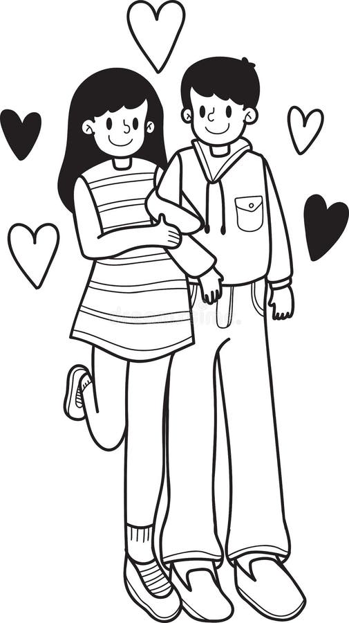 16,867 Boyfriend Girlfriend Drawing Royalty-Free Images, Stock Photos &  Pictures