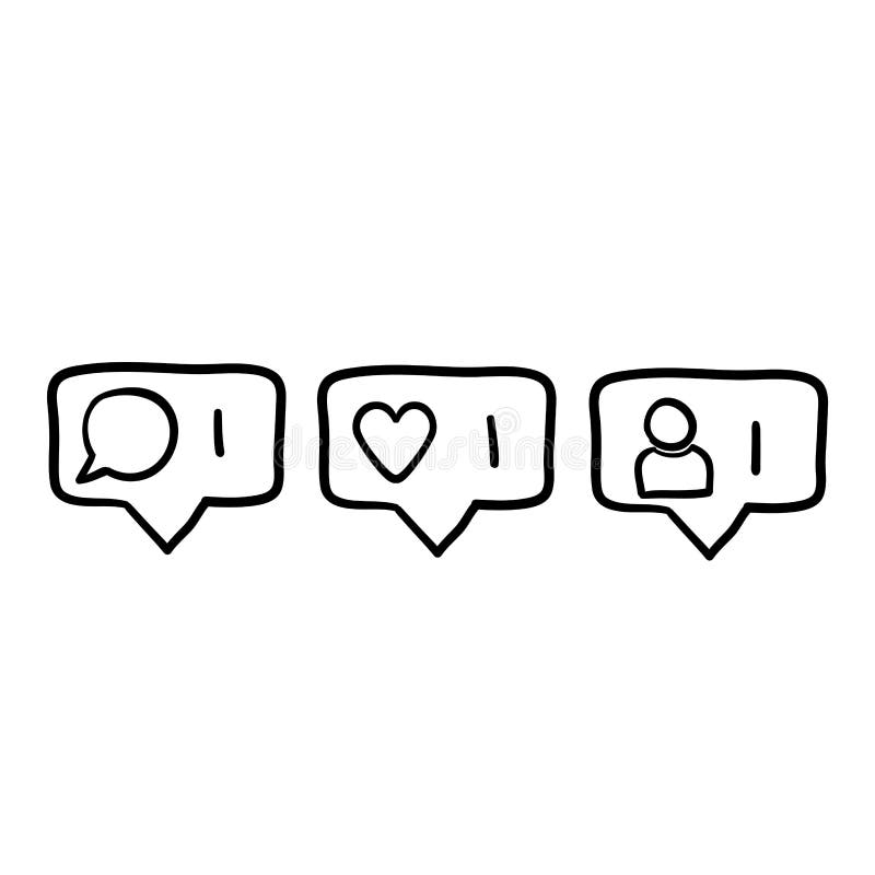 Follower Notification Stock Illustrations – 2,075 Follower Notification ...